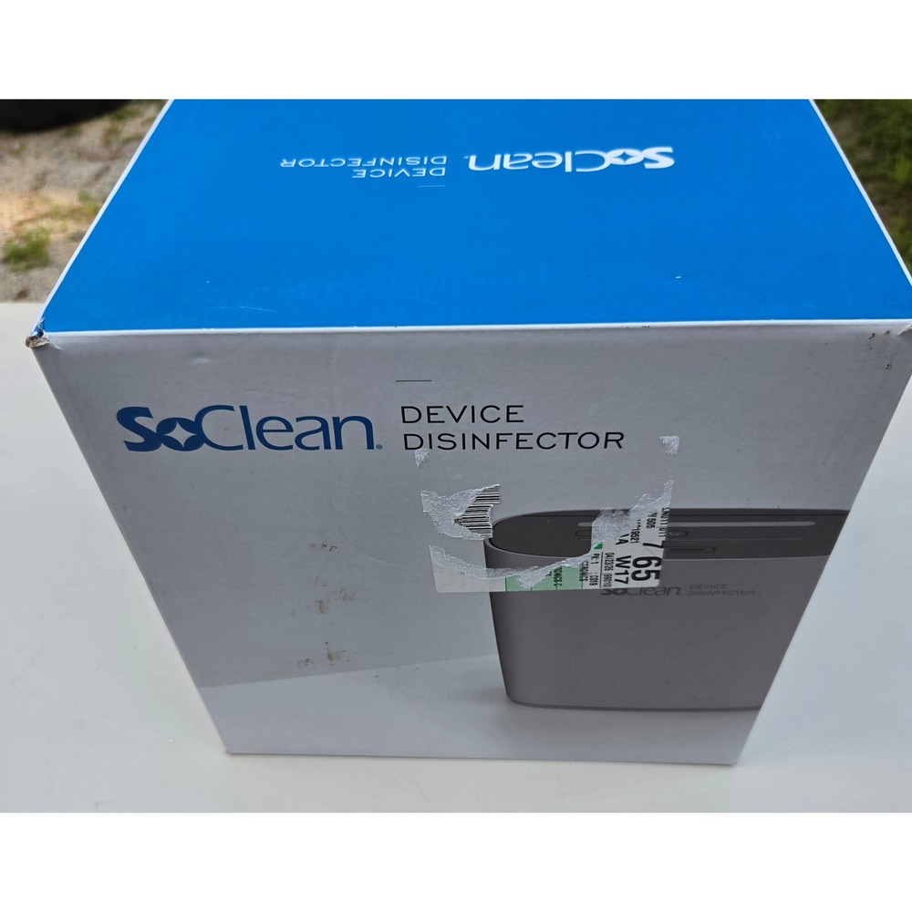 SoClean Device Disinfector SC1500 Unisex OS Gray Open Box Sanitizer Box - Picture 7 of 7